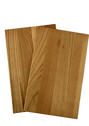 Generico Set 2 Taglieri in Legno di Ciliegio 290x180x9 mm Made in Italy Artigianali
