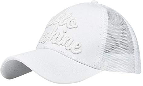 Herren Kappe Hut Sommer Lässig Schnell Trocknende Atmungsaktive Baseballmütze Unisex-Stickerei Golfhut Baumwolle Papa Hüte Outdoor-Sport Trucker-Mütze-Wh_One_Size