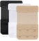 Bra Extender 3 Hook, Soft and Comfortable Bra Extension Strap (3 Hook 2 Row, 1.9cm spacing)