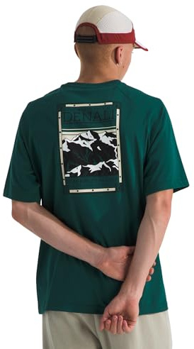 THE NORTH FACE NF0A87NU6GI M S/S North Faces Tee T-Shirt Herren Deep Nori Größe L