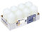 Horeca Candles - Pillar Candles - Ivory - Set of 8 Decorative Candles - 4 x 9 cm - Burn Time 16 Hours - Odourless - Paraffin Wax