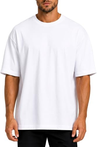 Reichstadt Herren Oversized T-Shirt 24RS058 White L