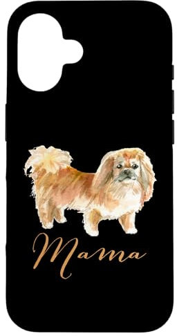 Hülle für iPhone 16 Pekinese Hund Mama Mummy Cute Doggy Mutter