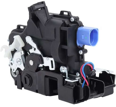 Türschloss Stellmotor Hinten Links 6-Polig passend für 2001-2012 Polo IV 9N 9A4 Fabia I 6Y2 6Y3 6Y5 Ibiza III 6L1 Cordoba 6L2 Transporter T5 Autozubehör Teil# 3B4839015AG 3B4839015AN