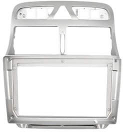 Cadre Panneau D'autoradio pour Peugeot 307 307CC 307SW 2002-2013 Kit Montage Panneau Tableau Bord Radio Adaptateur Cadre Voiture 9 Pouces