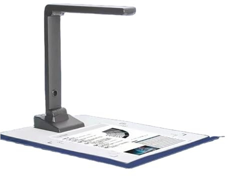 A3 4K Visual Presenter USB Interface Document Scanner with LED Light Webcam Function for School Training and Meetings