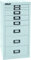 BISLEY MultiDrawer, 29er Serie, DIN A4, 8 Schubladen, Metall, 645 Lichtgrau, 38 x 27.9 x 59 cm