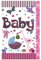 Susy Card 40009834 Grußkarte zur Geburt/ Mädchen Kinderwagen, Storch, Maße: 17 x 11 x 0, 1 cm