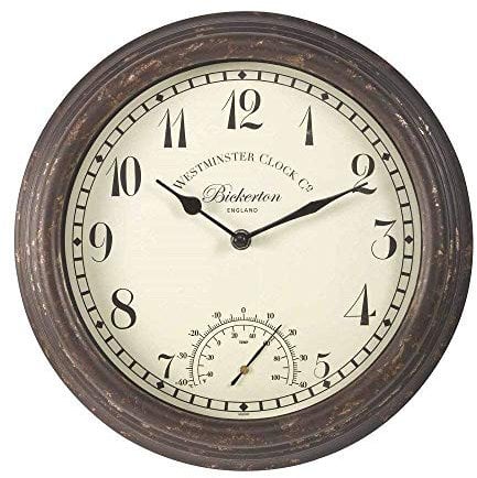 Smart Garden Bickerton Wanduhr, für Innen- und Außenbereich, 30 cm