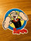 Popeye Aufkleber Sticker Spinat Comic Retro Kult TV Oldschool Low Deep OEM Mi485