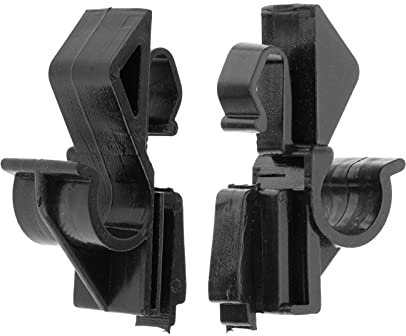 LIANGMEI Qingqing Store Accessori Auto PRATICE INSTALLA Easy INSTALLA PLASTICA DURAURILE PLASTICA 2 Pezzi Clip di Fissaggio Fit for Fiat Grande Punto Evo Scaffale Posteriore Clip