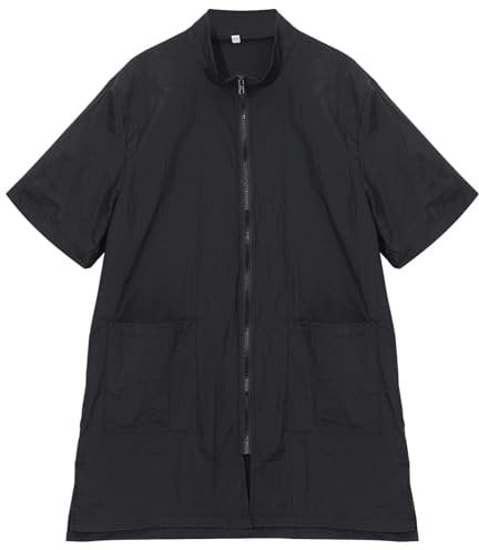 UKCOCO Wasserdichter Nylon Haustier Kosmetiker Uniform Schürze Für Hunde Katzen Fellpflege Und Nagelschneiden Leichter Schutzkittel Für Tierhandlungen Und Zuhause