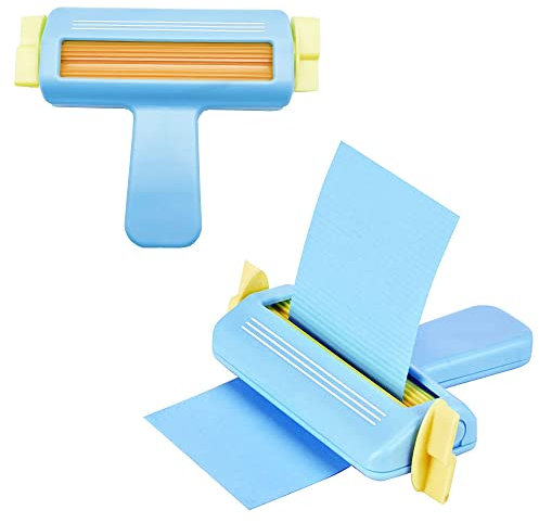 MIAO JIN Juego de 2 crimpadoras de papel para manualidades, manualidades, álbumes de recortes