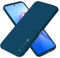 EASSGU Hülle für Samsung Galaxy A7 2018 (6 Inches), Weiche TPU Silikon Hülle - Saphirblau
