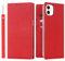 ELTEKER Hülle iPhone 11 Pro Handyhülle [Echtes Leder] Klapphülle mit Kartenfach,Schutzhülle Leder Hülle für iPhone 11 Pro-Rot