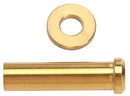 BROLEO Bike Brake Caliper Nuts Fine Polishing Road Bike C Clamp Fixed Nuts Titanium Alloy Antioxidant Small Size for Road Caliper Fixing