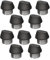 Rfeeuubft Pack of 10 Caps Shielding Signal Audio Cable Protection Case for Balance XLR to XLR