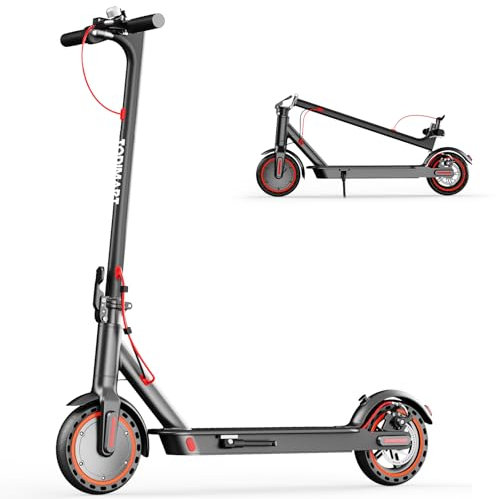 Electric Scooter Adult, 30km Range, 8.5 Ultra Light Electric Scooters for Adults and Teens, 36V 7.8Ah Battery, 350W Motor, 3 Speed Mode, TODIMART T3 Foldable E Scooter
