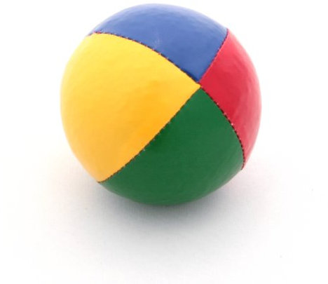 Henrys Jonglierball Beanbag Premium (Glattleder) 67 mm, vierfarbig (Stückpreis)