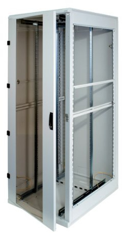 'Triton 19 Rack 45U/800 x 1000 Glass Door – Regal Unabhängige, grau, 800 x 1000 x 2105 mm