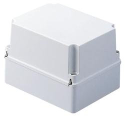 Gewiss GW44419 glatten Wand Box für JUNCTION, elektrischen und elektronischen Geräten, tief geschraubt blanko Deckel, 300 mm Länge x 220 mm Höhe x 180 mm Durchmesser, 48 mm max Loch, grau