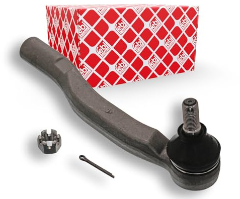 febi bilstein 43237 Spurstangenendstück mit Kronenmutter und Splint, 1 Stück