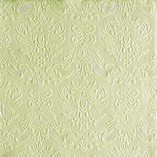 Ambiente Servietten Dinner/Party ca. 40x40 Elegance Pearl Green Hochzeit - Taufe geprägt