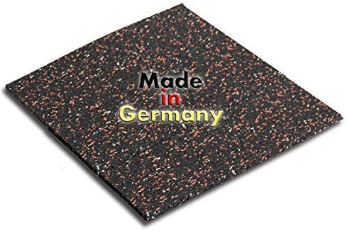 Trupa Qualitativ hochwertige Antivibrationsmatte | 80 x 80 cm | Made in Germany | mit hoher Effizienz | schwingungsdämpfende Unterlage für Waschmaschinen und andere elektrische Geräte