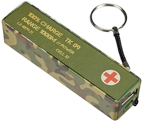 Puckator Portable USB Power Bank Charger - Camouflage