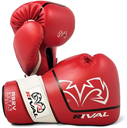 RIVAL Pro Red Sparring Boxhandschuhe – RS2V 2.0