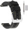 EACHE Schwarz Herren Uhrenarmband Vintage 20mm Classic Armband Leder Crazy Horse Uhrenarmband