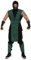 miccostumes Herren Ninja Cosplay Halloween Kostüm Grün Anzug (XL)