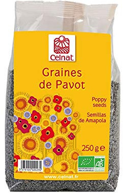 Relais Vert - Graines de pavot bio 250gr celnat bio