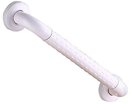 WC Handicapé-Barre De Douche - Barres D'appui De Salle De Bain - Barre De Maintien Douche 30/40/50/60 CM-Barre D'appui WC Particules Antidérapantes avec Bosses Blanche60CM
