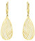 SOFIA MILANI - Damen Ohrringe 925 Silber - vergoldet/golden - Ornament Ohrringe - 20929