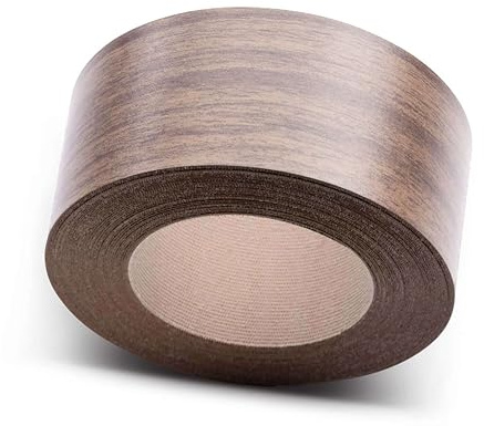 ben+camilla.com Kantenumleimer Nussbaum 45 mm x 10 m zum Aufbügeln für Möbelbauplatten und Regalbretter