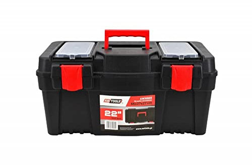 PVC large tool box 22 inches 550 mm with organiser