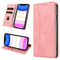 Leaisan Handyhülle für iPhone 11 Hülle Premium Leder Flip Klappbare Stoßfeste Magnetische [Standfunktion] [Kartenfächern] Schutzhülle für iPhone 11 Tasche - Rose Gold