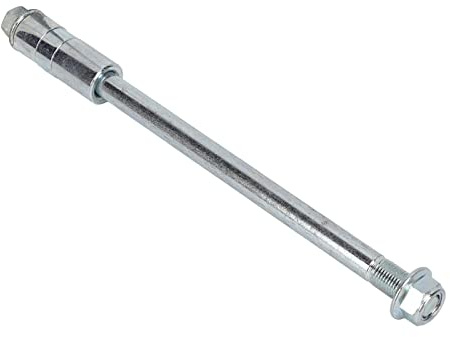 Aramox Asse Ruota Anteriore Posteriore, 12mm 230mm Asse Posteriore Anteriore Posteriore con 3 Guarnizioni Adatto per PIT PRO Trail Dirt Bike