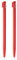 2 stylets rouges de rechange pour écran tactile Nintendo DSi XL (NDSi XL)