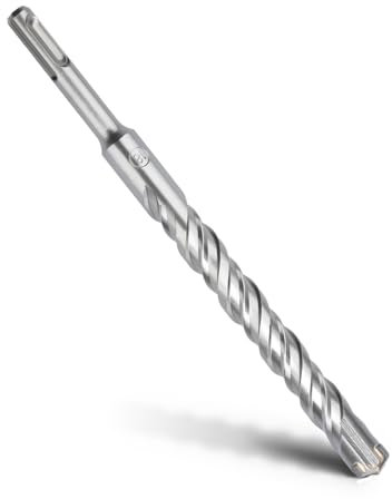 MOXPIFY SDS Plus Bohrer 18 x 210mm,Betonbohrer mit 4 Hartmetall Schneiden und Doppelwendel,Hammerbohrer Für Beton,Stein,Naturstein