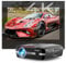 4K Beamer Heimkino 1800 ANSI Tageslicht Beamer 4K mit Tof + CMOS Laser Autofokus, Netflix, HDMI ARC, DSP Speakers Full HD Led Smart Projector 4K mit Android TV, WiFi6, Bluetooth 5.2