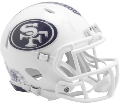 NFL San Francisco 49ers Salute to Service 2024 Mini Helm Speed Footballhelm