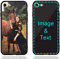 MXCUSTOM Personalised Phone Case for Apple iPhone SE 2022/2020 / 7/8, Customised Anti-Scratch Tempered Glass Shockproof Soft TPU Photo Image Text Picture Design Your Own Phone Cover(GHS-BK-P1A)