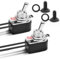 Kippschalter 6A 125V 3A 250V Mini Schalter Kippschalter 2 Polig Kipptaster für Auto