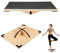 Balance Board aus Holz, 360° Balancebrett, 150kg belastbar, Stabil und Stark Professional Wobble Board, Rutschfestes Wackelbrett für Erwachsene, Übung Körper Gleichgewicht strecken Beinmuskeln