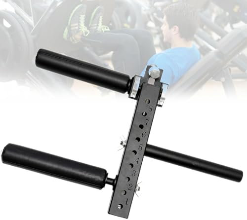 Seated Leg Extension Machine, Fitness Squat Rack Accessories, Curl Machine Adjustable Plate Loaded, Leg Extension Attachment, for Effective Leg Muscle Training,26mm