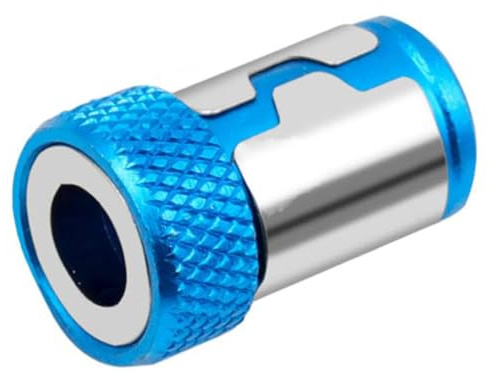 Eieenotee Screwdriver Head Magnetic Ring, Upgrade Magnetizer Screw Removable for Hex Screwdriver and Power Bits,1PCS