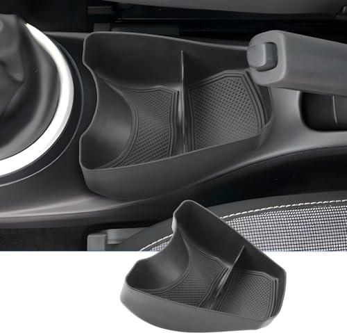 BIXUAN Twingo 3 kompatibel mit 2014-2023 2024 Renault Twingo 3 Mittelkonsole Armlehne Organizer Tray Mittelarmlehne Handschuhfach Ablagefach Aufbewahrungsbox Zubehör