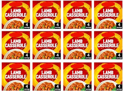Lamb Casserole Recipe Mix, No Artificial Colours or Flavourings, 35g, Pack of 12